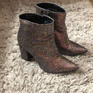 Glitter boots
